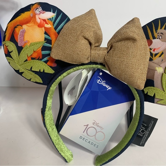 NWT. Disney DISNEY 100 CELEBRATION DECADES THE JUNGLE BOOK EAR HEADBAND - Picture 3 of 10